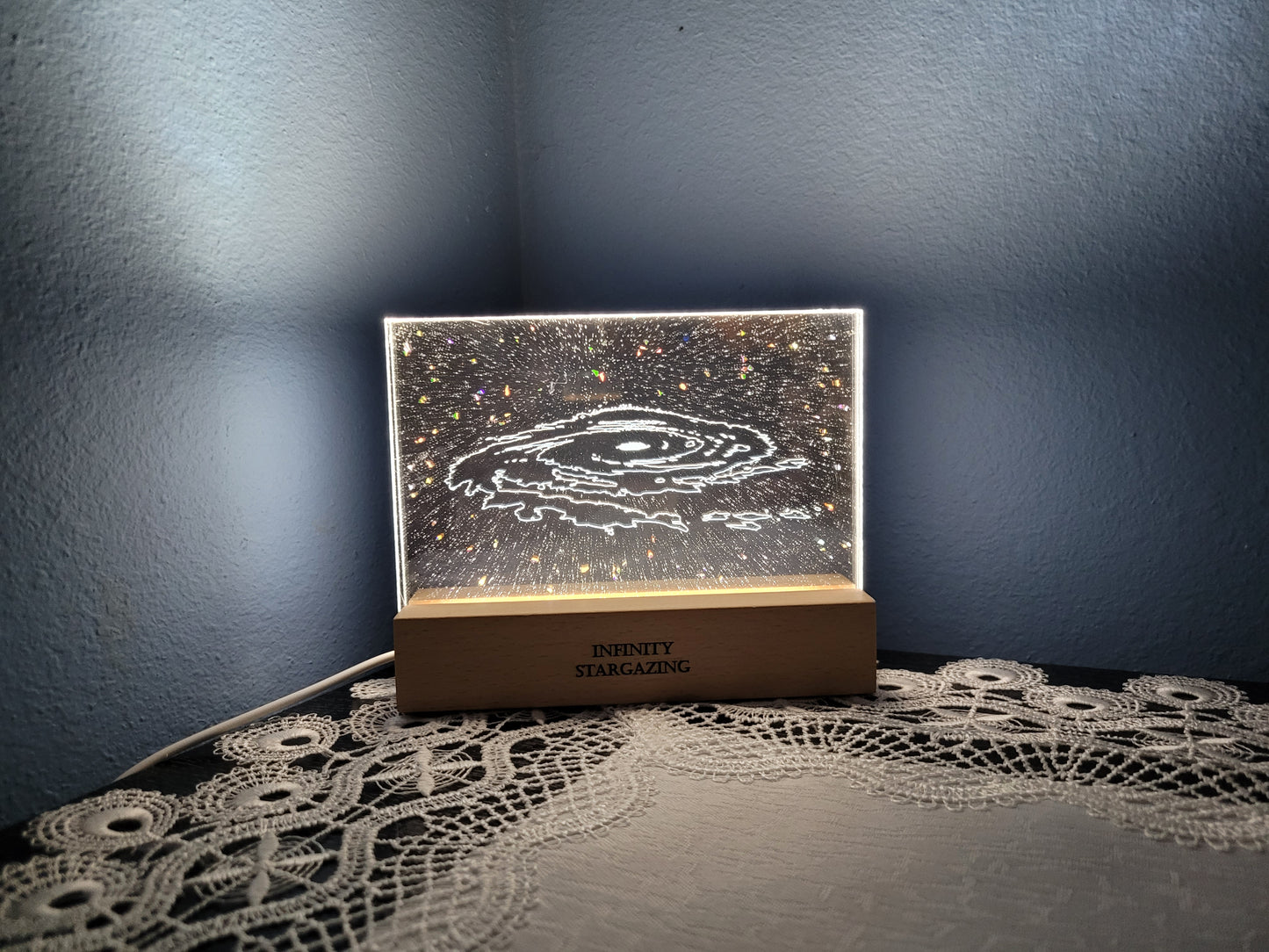 3D Galaxy Nightlight