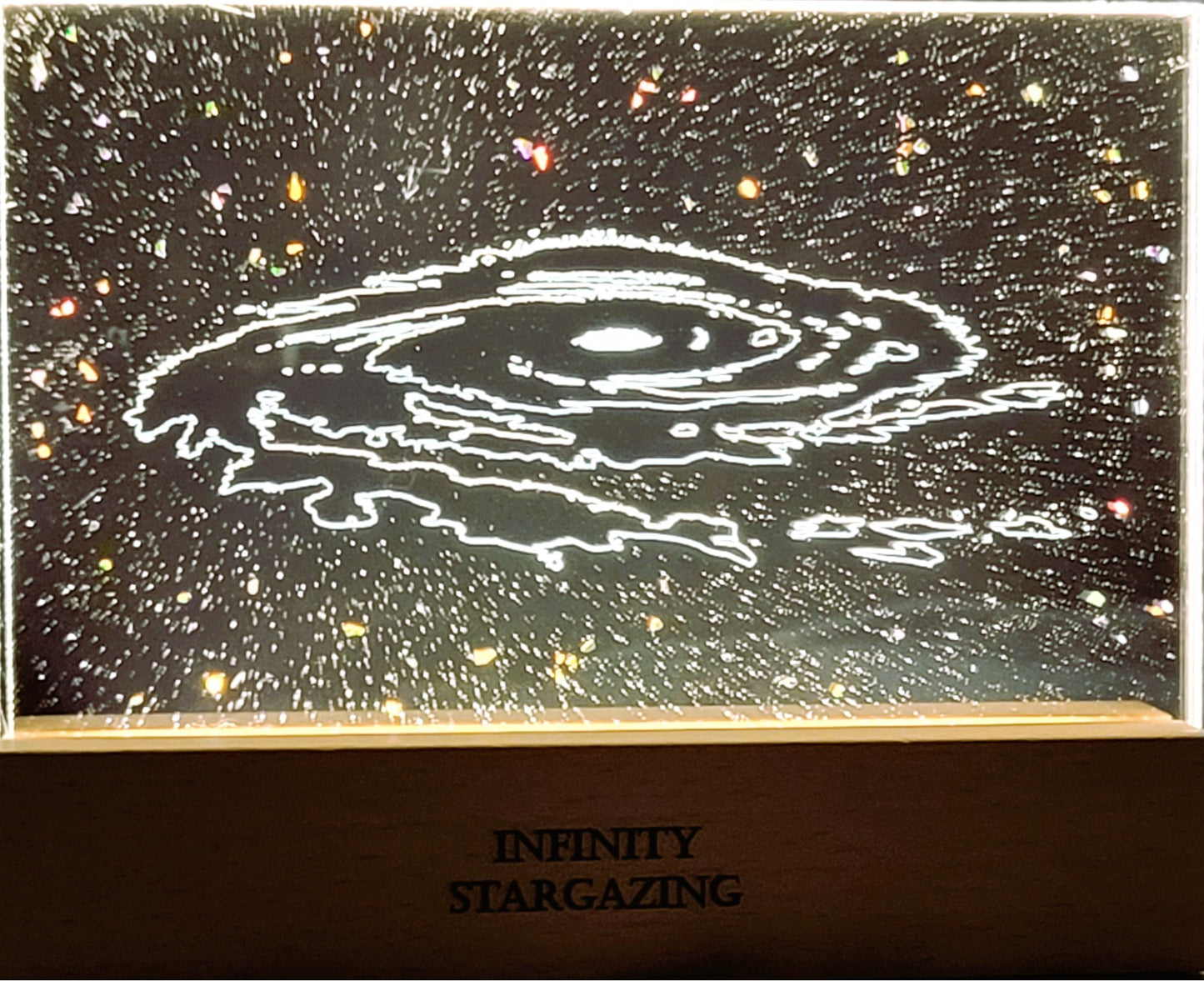 3D Galaxy Nightlight