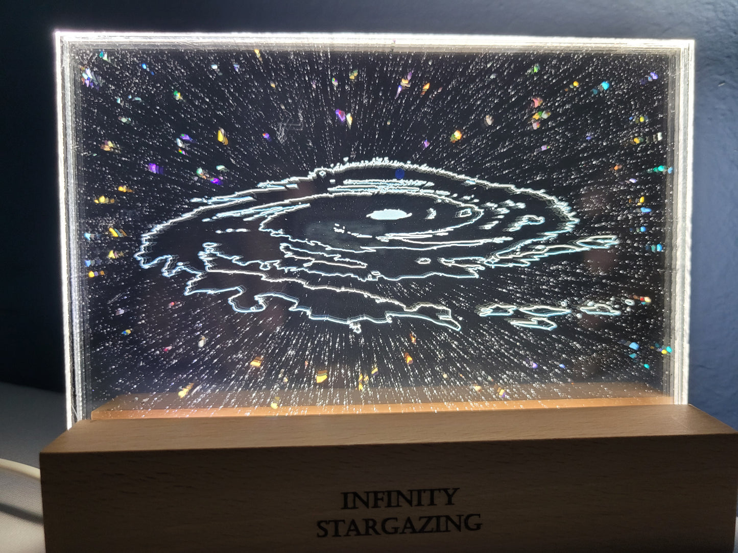 3D Galaxy Nightlight