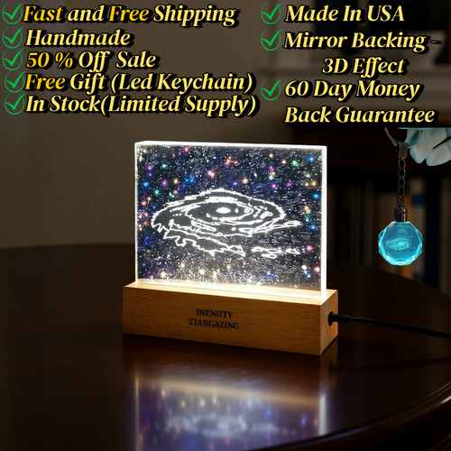 3D Galaxy Nightlight