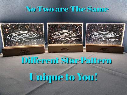 3D Galaxy Nightlight